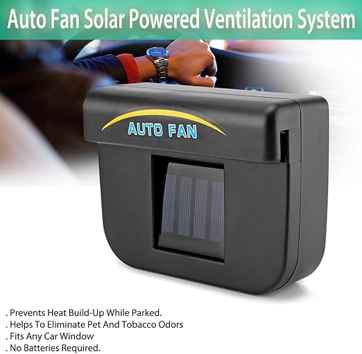 Extractor de Aire Solar para Auto
