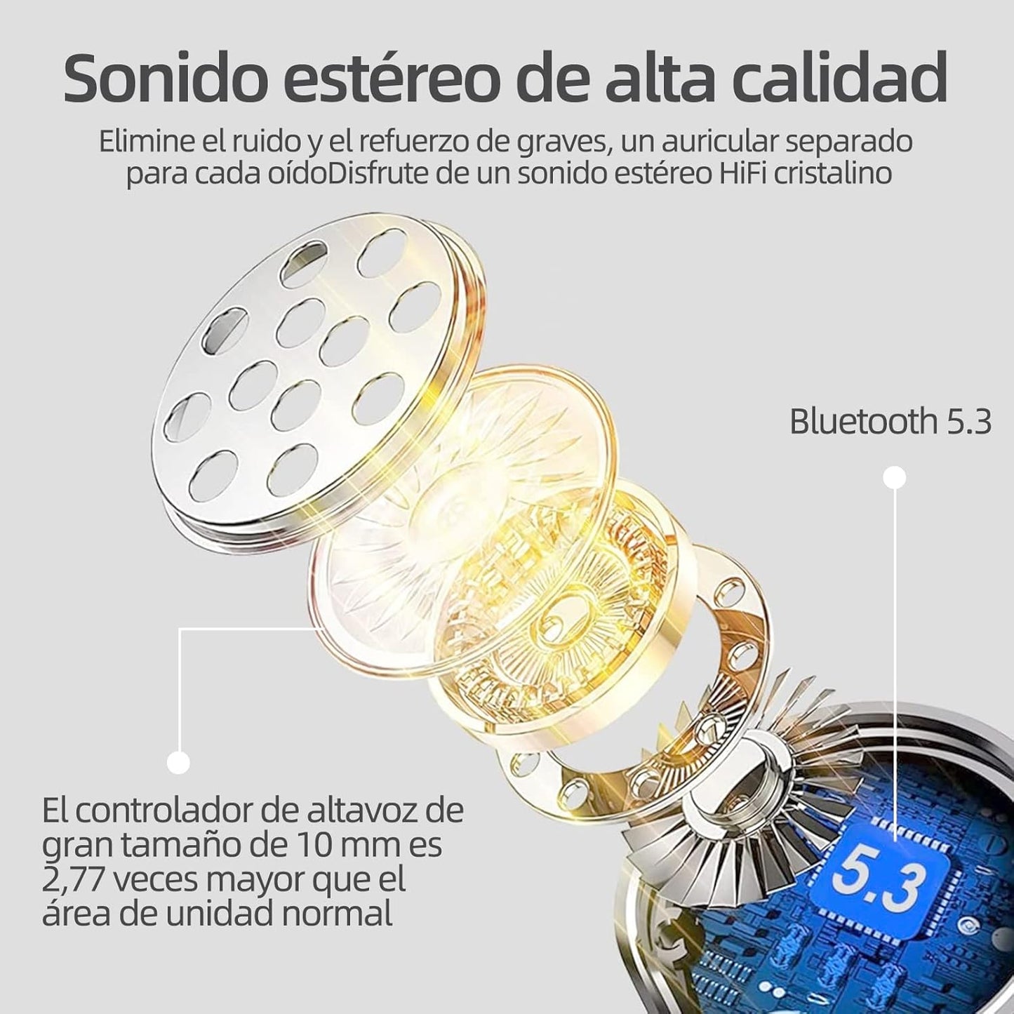 Audífonos Inalámbricos Resistentes al Agua (IPX7)